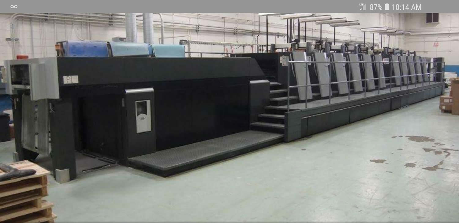 Printing Press Repair, Rigging, Support, Installation